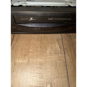 Zenith Z VR3410 4 Head VCR SpeakEZ Voice Operated System Black PARTS ONLY!!!!